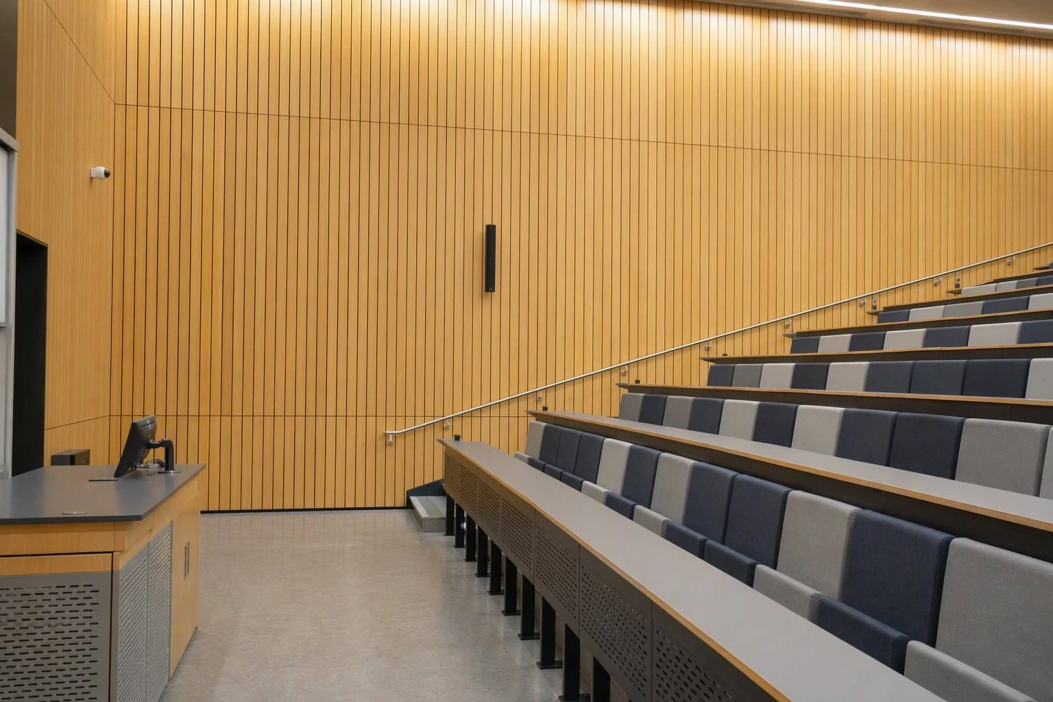 Grooved Wood Wall Panel for classroom Grooved Wood Wall Panel for classroom